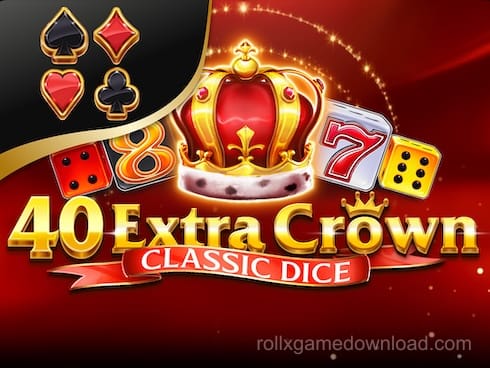 40 Extra Crown Classic Dice